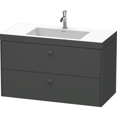 Duravit Brioso C-Bonded Set Wall-Mounted European Oak BR4607N1052